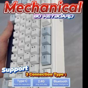 AULA F75 Reaper Mechanical Keyboard 2.4G Wireless/Bluetooth/Wired RGB