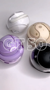 Mocho Headset Bluetooth Full Bass GT50 Noise Reduction HiFi Sound TWS Sport Earphone Bone Conduction