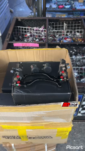 ⭐⭐ ปั้มบน รอสซี่ ปั้มคู่โลโก้แดง ปั้ม 2 ฝั่ง ซ้าย-ขวา งานCNC ใส่ Pcxปั้มบนคู่ Nmax Xmax Forza ADV รถที่เป็นปั้มบนคู่ ใส่ได้หมด มีประกันรั่วซึม