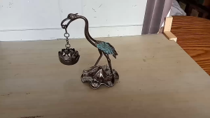 Tempat Bakar Dupa Bentuk Bangau Hiolo Hio