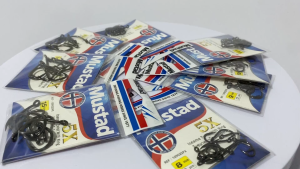 ตัวเบ็ด ตะขอเบ็ด Mustad [5X] มัสตาร์ด ISEAMA ตูดห่วง 10920SPX🐟🐟