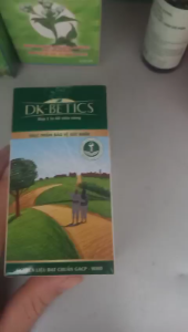 Viên uống Tiểu Đường Dây Thìa Canh DK BETICS - Hỗ trợ giảm đường huyết  Hỗ trợ hạn chế nguy cơ biến chứng của người đái tháo đường - hộp 60 viên