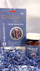 Viên Uống CALCIUM MILK Bổ Sung Canxi Cho Phụ Nữ Mang Thai Trẻ Em Người Lớn  - Hộp 60 viên