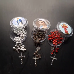 Kalung Rosario Mawar Wangi 6mm