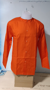 เสื้อแขนยาว พระ เสื้อทำงานพระ ซํลฟลอไรท์ ( เสื้อพระ เสื้อแขนยาวพระ เณร ใช้ใส่ทำงาน สินค้าพระ ) โชคดีโปรดักส์ สังฆภัณฑ์