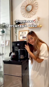 ARASHI Dispenser Air Galon Bawah Multifungsi Arashi AMD 01B / 02BC Dingin Normal & Panas