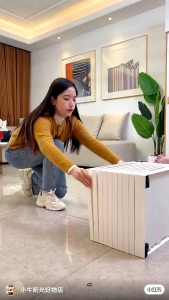 tủ giày gấp gọn đa năng 9 tầng gấp gọn có ngăn kéo hàng thiết kế nội địa cao cấp