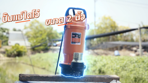 ปั๊มน้ำ ปั๊มจุ่ม ปั๊มแช่ [ VERGIN - CALSO - BONCHI ] ไดโว่ 2 นิ้ว 750W ส่งน้ำได้เยอะ มอเตอร์ทองแดงแท้