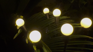 Solar Firefly LED Garden Lights 6/8 Heads IP65 Waterproof Colored Lights Outdoor Decorative Pathway Lighting