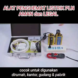 ALAT PENGHEMAT ARUS LISTRIK PLN RUMAH TOKO GEDUNG PABRIK dan KANTOR hemat 5% HINGGA 40% DIGITAL Penghemat Peralatan Rumah Tangga dengan Efektivitas Tinggi Peralatan Hemat Energi Cerdas Hemat Listrik