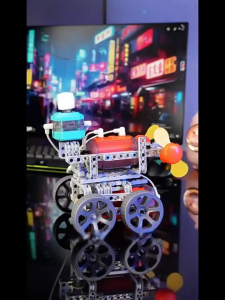 Electric building block assembly toy Childrens cognitive and thinking training Birthday gift for a child Circuit physics DIY project