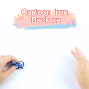 Xe đồ chơi mini cho bé nhiều màu sắc Ô tô đồ chơi dây cót nghĩnh đáng yêu cho bé kéo lùi bằng kim loại Beetle và Jeep-NIEVE