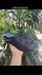 Dép Lê sầu riêng cross  đế cao nữ siêu nhẹ dép đi biển - Pb310