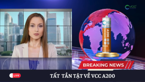 KEO SILICONE VCC A200 - Keo silicone cao cấp 1 thành phần lưu hoá acid độ đàn hồi cao khô nhanh