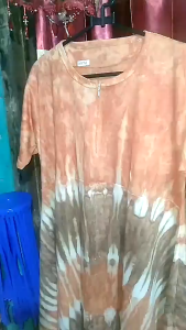 Daster kaos jumbo Matt kaos adem ld 110 - 120 resleting depan motif murah meriah produksi sendiri