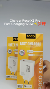 Charger Cepat Poco X3 Pro 120W & Support Fast Charging