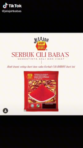 Babas Chilli Powder (Packing : 125g)