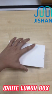 [25/50pcs] Disposable Paper Lunch Box / Burger Box / Takeaway Delivery Paper Box / Kotak Kertas Makanan 纸饭盒