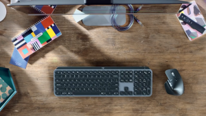 Logitech MX Keys Mini Keyboard Pale Rose