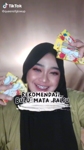 Bulu mata palsu natural AiGlow 75 Regular | Berbahan import dari Korea Lusinan/6psg/3psg