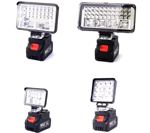 Đèn pha led POWEX 21V 7 inch công suất 85W 57 bóng led 2 chế độ sáng thời gian chiếu sáng liên tục 7-10 tiếng