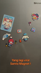 Mainan Sanrio Dress Up Magnet Kartu Kuromi Ganti Baju Magnetic Busy Book Cinamonrol