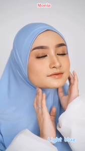 Monia Hijab Kids - Nada Jilbab Bahan Jersey Premium