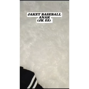 Jaket Baseball Anak Import / Jaket Bomber Anak Keren / Jaket Varsity Anak JK23