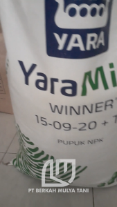 Pupuk NPK Grower Yaramila Winner 15-9-20 Netto 1 Kg / Winer 500 Gram Repack