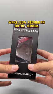 Wake B04 Pegangan Botol Minum Sepeda Bike Bottle Cage Holder Aluminum Alloy MTB Roadbike Seli 750ML