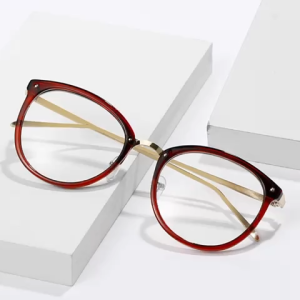 Kacamata Wanita Cat Eyee Terlaris Frame Optik Titanium Import Model Korean Lensa Photocromik