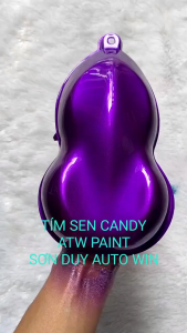 Sơn màu tím sen candy 2k - Lon 500g