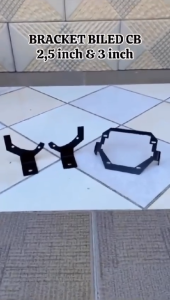 Bracket Breket Biled Dudukan Lampu Biled 25 inch dan 3 inch PNP BATOK CB125 CD L2g GL