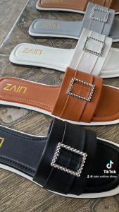 Zain - Izzy Light Brown Sandal Wanita