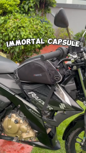 Immortal Capsule Bag / Tail Bag / Navigator Tank Bag for Motorcycle - Travel Multi Function Bag