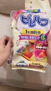 48pcs/pack Japan Moth Balls Rose Fragrance For Clothes Camphor Balls Repellent Closet Deodorizer