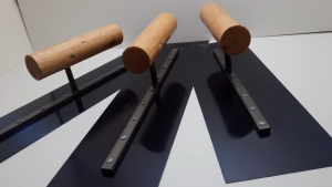 30/40 Cm Plat Baja Karbon Finishing Plastering Beton Bata Ringan Alat Acian Tembok