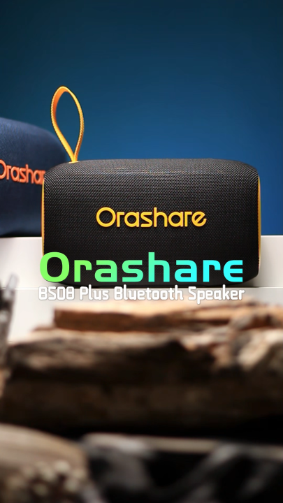 Orasher Orashare BS08 Plus Big Bluetooth Speaker With RGB Light 20W Wireless ...