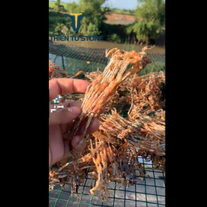 Khô nhái đồng  nhái cơm món ngon vạn người mê được bắt từ vùng Bảy Núi  dùng ăn cơm  mồi nhậu rất ngon