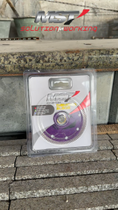 MST Mata Potong Keramik Marmer Granite Ungu Turbo 105x1.6x20/16mm Purple Turbo Diamond Blade Abrasive Wheel