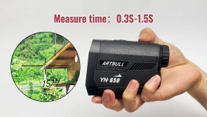 กล้องวัดระยะกอล์ฟ Golf 3 เลนส์ รุ่นใหม่ 2024 ARTBULL YN-650 Golf Laser Rangefinder 3 Lens กันน้ำระดับIPX4 ล๊อคธงจับธงไว