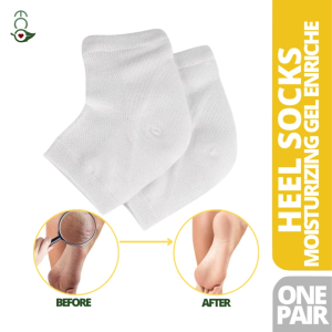 Eco Love Philippines Moisturizing Heel Socks with Vitamin-Infused Gel for Dry Cracked Heels
