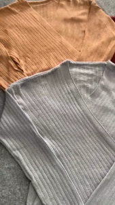 JISSO KNIT SILANG / ATASAN RAJUT WANITA MODEL TERBARU KEKINIAN / ATASAN BLOUS WANITA ALA KOREA