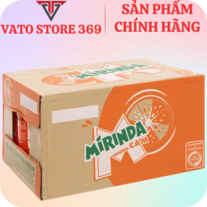Nước ngọt có ga MIRINDA cam chai 390ml