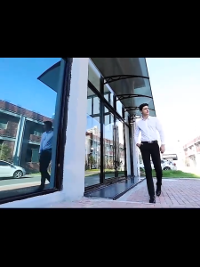 mens casual Korean Plain Comfortable Fashion Casual Mens Suit Pants Thin  Slim Fit Stretch fabric