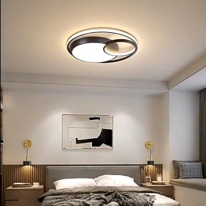 Lampu Plafon Modern Minimalis LED 3 Warna Lampu Plafon Rumah Lampu Langit-langit Hias Kamar