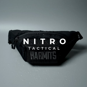 Harmits Project - NITRO TACTICAL Waistbag Slingbag Waterproof Tas Pinggang Selempang Ringan Pria