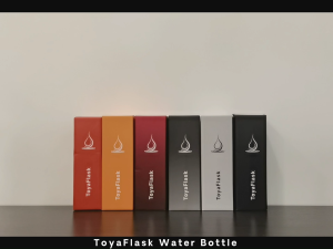 ToyaFlask Water Bottle Tumbler Wide Mouth with Cap Lid Vacuum Insulated Tumbler