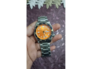 [Promo] Jam Tangan Pria Seiko SRPD59K1 Automatic Orange Dial Original Garansi 2Tahun