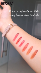 BRASOV Lip Cream Velvet 4gr | Lip Velvet | Lip Cream Korea | BPOM